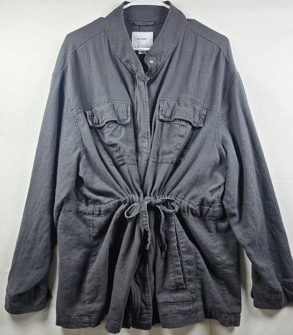Old Navy Women's Grey Jacket Size XXL